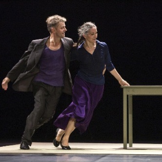 Ana Laguna e Mikhail Baryshnikov.